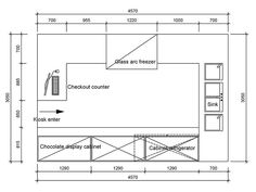 a drawing of a kitchen with measurements for the cabinets and countertop area, including an oven