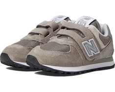 New Balance Kids 574 (Little Kid) New Balance Kids, Feeling Secure, N Logo, Shoes New Balance, Cute Nike Shoes, Shoes Grey, Mommy Baby, Princess Shoes