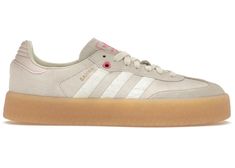 Buy and sell StockX Verified adidas shoes on StockX including the adidas Sambae Ivory Pink Fusion (Women's) and thousands of other sneakers with price data and release dates. Two Hearts, Adidas Samba, Panel Siding, Cute Shoes, Adidas Shoes, Smooth Leather, Adidas Women, Womens Shoes Sneakers, Adidas Sneakers