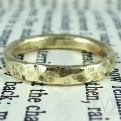 "Here is your chance to own a fabulous handmade brass hammered ring with free ring box. This ring can be reproduced in any size you want. Click \"request custom order\" for details.     Band width: 3mm Buy this beautiful piece of jewellery for yourself or that special someone." Gold Hammered Stackable Rings For Promise, Hammered Brass Promise Ring, Hammered Brass Rings For Promise, Brass Hammered Rings For Promise, Gold Handmade Stackable Promise Rings, Handmade Gold Stackable Promise Rings, Bronze Hammered Ring As Gift, Bronze Hammered Rings As Gift, Hammered Bronze Rings As Gifts