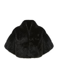 Clothes Pieces, Nana Jacqueline, Chic Coat, Fur Fabric, Fur Fabrics, Fur Coats, Coat Black, Black Coat, Muse