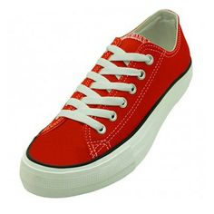 This women's Canvas Sneakers is Fashion, Stylish and Comfort. Good ideal for casual footwear, as well as for professional and recreational uses. Size: M.  Color: Red.  Gender: female.  Age Group: adult. Red Slip-on Canvas Shoes With Vulcanized Sole, Casual Red Canvas Shoes With Vulcanized Sole, Red Vulcanized Lace-up Canvas Shoes, Red Canvas Shoes With Round Toe And Laces, Casual Red Canvas Shoes With Laces, Canvas Flats, Casual Footwear, Student Fashion, Canvas Sneakers