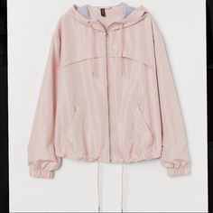 Light Windbreaker Super Cute Never Used! Blue Camo Pants, Summer Jean Shorts Outfit, Outing Outfit, Summer Shorts Outfits, Jeans For Short Women, Pink Jacket, Powder Pink, Short Jacket, Womens Casual Outfits