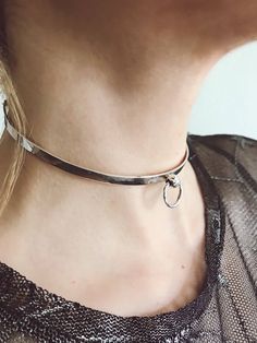 A minimalist design on Sterling silver 925 fully handmade.This choker upgrades all outfits. All of my pieces are fully handcrafted please allow for small variances from piece to piece, as this is the feature of owning one of the kind handmade jewelry. It might also like https://www.etsy.com/listing/510180247/sterling-silver-braceletsterling-silver https://www.etsy.com Feel free to ask me for personal orders or further questions.