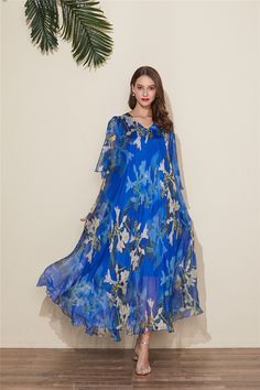 Chiffon Long Party Dress Evening Wedding Lightweight Sundress Summer Holiday Beach Dress Bridesmaid Dress Maxi Skirt Detail Info: ❤ Color: New Blue floral as picture More color choice link: https://www.etsy.com/listing/213656440/chiffon-dress-color-card?ref=shop_home_feat_1 Please just note the color you want with order, we will make according to your note. ❤ Material: Chiffon ❤ The dress doesn't limit the chest size and waitst size, arm hole 45cm (if your upper arm circle circumference is more Pelo Bob Ondulado, Bridesmaid Maxi Skirt, Maternity Photo Dresses, Beach Bridesmaid, Beach Bridesmaids, Party Dress Wedding, Beach Bridesmaid Dresses, Long Party Dress, Beach Holiday Dresses