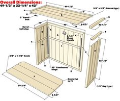 the plans for an entertainment center are shown