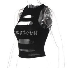 Please refer to our sizing chart for a guideline when choosing a size. 5 business days order processing time. 90% polyester 10% spandex Waistcoat Sweater, Solid Dress Casual, Techno Fashion, Bodysuits And Jeans, Moda Cyberpunk, Sheer Mesh Dress, Halter Swimwear, Formal Dresses With Sleeves, Moda Punk