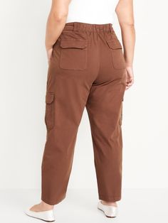 button front belt loops diagonal front pockets back flap pockets flap-cargo pockets at thigh sits at belly button relaxed hip and thigh straight leg hits at ankle 27" regular inseam 25" petite inseam 30" tall inseam models are approx.  5'9" and wear sizes s (4), l (12), and xl (18)machine wash according to the care instruction label Chino Pants Outfit, Chino Pants, Petite Size, Belly Button, Flap Pocket, Cargo Pants, Toddler Boys, Old Navy, Straight Leg