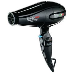 BaBylissPRO Nano Titanium Portofino Full-Size Dryer (BLACK). Made in Italy Nano Titanium technology 2000-watt Italian AC motor Ionic 6 heat/speed settings Removable stainless steel rear filter Limited 4-year warranty Bonus: 3 concentrator nozzles and diffuser Babyliss Pro Hair Dryer, Babyliss Hair Dryer, Hair Dryer Reviews, Hair Dryer Diffuser, Best Hair Dryer, Ionic Hair Dryer, Professional Hair Dryer, Blow Dryer, Styling Tools