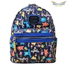 Loungefly Disney Pixar Monsters Inc Aop Mini Backpack Brand New With Tags Size: Mini / Approx. (9" W X 10" H X 4" D) Exclusive Our Reputation Is Extremely Important, And We Are Devoted To Ensure You Can Buy With Full Confidence Any Questions Feel Free To Contact Us Disney Multicolor Backpack For Theme Park, Multicolor Disney Backpack For Theme Park, Playful Multicolor Bag For Theme Park, Blue Backpack For Theme Park, Disney Multicolor Backpack For Everyday Use, Disney Multicolor Backpack For Daily Use, Multicolor Disney Backpack For Everyday Use, Multicolor Disney Backpack For Daily Use, Blue Standard Backpack For Theme Park