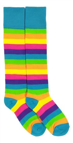 Anna Rose, Girl Rainbow, Knee High Socks, Great Christmas Gifts, Rainbow Stripes, Fit Girl, High Socks, Childrens Clothes, Knee High