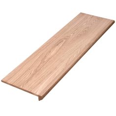 a close up of a wooden plank on a white background