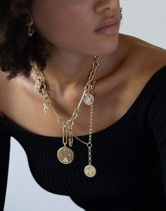 FOUNDRAE JEWELRYFINE JEWELNECKLACE O YLWGOLD Karma Medallion Belcher Necklace Cause Effect, Belcher Chain, Cause And Effect, Positive Energy, Chain Lengths, Chain Length, To The World, Chain Necklace, Gold Necklace