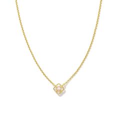 Timeless, classy, and with just the right touch of shine, the Lydia Pendant Necklace has it all. Shaped like the iconic Kendra Scott medallion logo, this pearl-studded pendant puts the everyday in everyday essential. To preserve your fashion jewelry for years to come, agents such as soaps, perfumes, lotions, makeup, hair and cleaning products, and other chemical contact should be avoided. Take care to remove jewelry before showering, sleeping, exercising or swimming. Kendra Scott is known for it Trendy Gold Necklace, Charm Pendant Necklace, Small Pendant, Accessories Jewelry Necklace, Makeup Hair, Gold Pendant Necklace, Cleaning Products, Gold Pearl, Kendra Scott