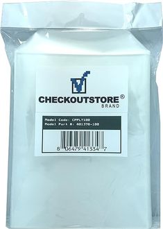 a bag of checkout store brand white paper