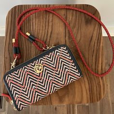 Nwt Spartina Armada Wallet Crossbody Herringbone Pattern. Removable Strap. Gold Hardware. Small Scuff On One Strap, Shown In Pics. Perfect For Summer! Casual Clutch With Adjustable Strap For Travel, Casual Travel Clutch With Adjustable Strap, Travel Wallet With Detachable Strap, Red Crossbody Travel Wallet, Casual Rectangular Wallet With Adjustable Strap, Red Wallet With Detachable Strap For Everyday Use, Red Travel Clutch With Adjustable Strap, Red Clutch With Adjustable Strap For Travel, Rectangular Travel Wallet With Detachable Handle