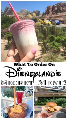 what to order on disneyland's secret menu