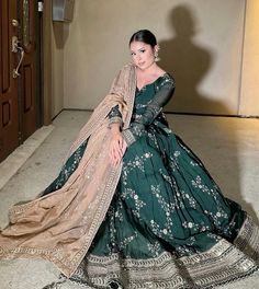 Trendy Outfits Indian, Half Saree Lehenga, Lehenga Designs Simple, Pakistani Fashion Party Wear, Beautiful Pakistani Dresses, Desi Clothes, Fancy Dresses Long, Traditional Indian Outfits, Engagement Outfits