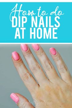 Give DIY Dip Powder Nails a try - they're so easy to do! See how to do dip nails at home with a step by step tutorial. Get instructions on how to apply coffee filter tips, apply Revel's powder, do an alternate gel method, and remove dip nails. Remove Dip Nails, Clean A Dryer, Dip Nails At Home, How To Do Dips, Diy Dip Powder, Acrylic Nails Nude, Powder Manicure, Gel Nails At Home