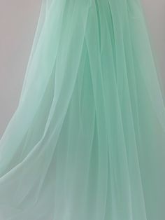 Aqua Green High Density Tulle Fabric, Extra Dense Mesh Fabric , Milan Tulle Fabric for Bridal Dress, Tulle Dress - Etsy Canada Green Sheer Tulle Dress, Sheer Green Dress For Wedding, Green Sheer Dress For Wedding, Elegant Tulle Fabric For Summer, Elegant Summer Tulle Fabric, Summer Bridesmaid Tulle Fabric, Green Organza Tulle Fabric For Wedding, Sheer Tulle Dress For Debutante Ball, Flowy Tulle Wedding Dresses