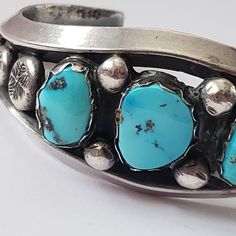 Great Bracelet  No Returns Southwestern Cuff Collectible Jewelry, Southwestern Style Collectible Cuff Jewelry, Southwestern Concho Cuff Bracelet Gift, Western Style Collectible Bangle Bracelets, Southwestern Style Cuff Bracelet, Vintage Cuff Bracelet, Hendersonville Nc, Silver Turquoise Jewelry, American Jewelry