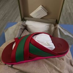 Gucci Sandals Size 39 Brand New With Dust Bag Sandals Gucci, Gucci Sandals, Gucci Shoes, Woman Colour, Women's Shoes Sandals, Shoes Sandals, Dust Bag, Gucci, Women Shoes