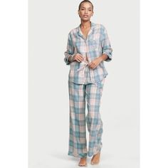 Brand New With Tags. Soft Flannel Victoria's Secret Casual Sets For Pajama Party, Casual Daywear Sets By Victoria's Secret, Casual Victoria's Secret Sets For Daywear, Casual Victoria's Secret Daywear Sets, Victoria's Secret Casual Daywear Sets, Victoria's Secret Cotton Loungewear Sleepwear, Victoria's Secret Cotton Sleepwear For Lounging, Victoria's Secret Casual Bedtime Sets, Victoria's Secret Blue Sleepwear For Sleepovers