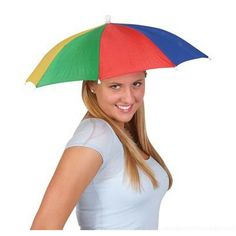 Umbrella Hat Assorted Colors are sent at random. The Umbrella Hat is perfect for sunny and rainy days. Adjustable and folds compact so you can take it anywhere. Wear the head Umbrella Hat just for the fun and convenience of it. One size fits most We have free shipping on all of our items inside the US. Please contact us before leaving negative feedback we will be happy to work with you. Please check out some of our other great items in our eBay store: https://stores.ebay.com/KnockoutNovelties Head Umbrella, Umbrella Hat, Fishing Umbrella, Fish Costume, Funny Umbrella, Yantai, Shade Umbrellas, Rain Hat, Umbrella Designs