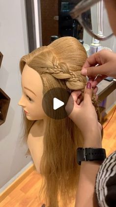 Braided Up Do Wedding, Elves Hairstyle, New Hairstyles For 2024, Cute Braid Styles, Curls For Prom, Braided Prom Hairstyles, Updo With Braid, Christmas Party Hair, Fast Braids