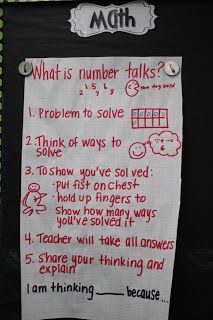 a white piece of paper with writing on it that says what is number talks?