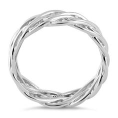 Band width: 6.1mm



Metal: 925 sterling silver

Plating: rhodium plated

Finish: high polish Classic Silver Twisted Jewelry, Classic Twisted Silver Jewelry, Modern Twist Sterling Silver Jewelry In White Gold, Modern Twist Silver Jewelry, Modern Twist Stackable Rings In White Gold Sterling Silver, Elegant Twisted Sterling Silver Ring, White Gold Twisted Modern Rings, Elegant White Gold Wavy Jewelry, Elegant Wavy White Gold Jewelry