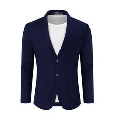 This linen suit made of hight quality cotton linen fabric, which is lightweight, breathable, soft and durable. Professional suit fabric and exquisite tailoring keeps this blazer sharp. This casual sport coat with notch lapel, regular fit, two button closure, left chest real pocket, two real side pockets, inside a real pocket, light shoulder pad. Finished by excellent stitching, this sport coat blazer has a linen texture specially designed for western men, will really make you minimalistic, elegant, and generous and in the crowd. This casual blazer s ideal to match with casual pants, t shirt, dress shirt, hoodies, sneakers etc. Looks minimalistic, sylish and casual. This is the best blazer in men's wardrobe, perfect for daily wear, dating, wedding, office work, business, meeting, outdoor, f Western Men, Linen Sport Coat, Blazer Linen, Blue Winter Coat, Business Jacket, Best Blazer, Blue Trench Coat, Prom Suits, Slim Fit Blazers