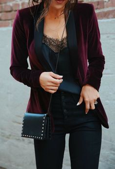 Womens Burgundy Velvet Jacket Party Wear Jacket Office Wear - Etsy Style Night Out, Single Breasted Long Sleeve Party Outerwear, Long Sleeve Blazer For Parties, Long Sleeve Blazer For Winter Party, Long Sleeve Blazer For Fall Party, Winter Party Blazer With Long Sleeves, Long Sleeve Fall Party Blazer, Fall Party Outerwear With Lapel Collar, Chic Blazer For Night Out In Fall