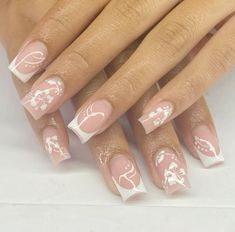 #nails #hibiscus #square #shortnailsdesign Nails Hibiscus, Hibiscus Nails, Holiday Acrylic Nails, Henna Nails, Acrylic Toe Nails, Spring Acrylic Nails, Fancy Nails Designs, Gel Nails Diy