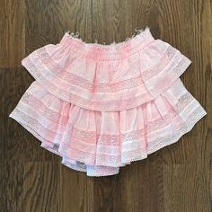 Like New. Loveshackfancy Kids, Loveshackfancy Skirt, Pink Ruffled Mini Skirt, Pink Ruffled Tiered Mini Skirt, Pink Ruffle Skirt, Loveshackfancy Ruffle Mini Skirt, Ruffle Skirt, Mom And Baby, Like New