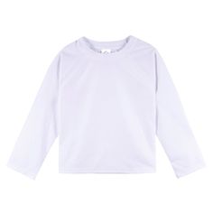 Our white baby and toddler rashguards are made with UPF 50+ fabric to help protect your little one from the sun. They're cute, comfy, easy-care, and perfect for any swimming adventure. Toddler Rash, Toddler Swimsuits, Toddler Swimming, Baby Size Chart, Baby Swimsuit, Long Sleeve Rashguard, Gerber Baby, Cotton Sleepwear