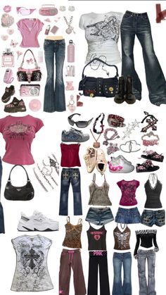 2000s Fashion Essentials, 2002 Outfits Fashion, 2009 Outfits Style, 2000s Fashion Outfits For School, Different Styles List, 2005 Outfits Aesthetic, Real Y2k 2000s Outfits, Y2k Clothing Pieces, 2009 Outfits Aesthetic