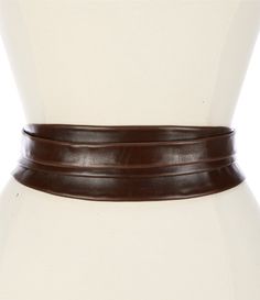 From ADA&#x2C; the Classic Wrap Leather Belt features:Genuine Argentinean leatherCan be tied and knotted in multiple waysOne-size versatile beltApprox. 3" W x 99" LImported. Elegant Adjustable Belt, Elegant Leather Belt With Self Belt, Elegant Leather Corset Belt For Fall, Chic Leather Corset Belt For Fall, Chic Brown Corset Belt With Self Belt, Elegant Leather Belt For Semi-formal Occasions, Chic Adjustable Leather Belt, Ada Wrap Belt, Chic Adjustable Brown Belt