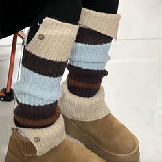 they also allow for self-expression in a subtle yet fashionable way. Whether you prefer ankle socks for sports activities or cozy knee-highs during colder months, the right pair can make all the difference in terms of functionality and style. Comfy Warm Socks For Winter, Comfortable Fall Leg Warmers, Cozy Comfortable Winter Socks, Thick Casual Mid-calf Socks, Comfortable Warm Socks One Size, Comfortable Warm Socks, One Size, Warm Comfortable Socks One Size, Comfortable Warm Knee-high Socks For Casual Wear, Warm Comfortable One Size Socks