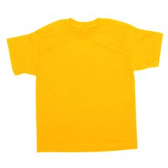 If you're looking for a comfortable, casual tee to wear all year round, our Youth Basic Tee is just the ticket. Made from 100% cotton jersey that gives you a super-soft feel. This tee features a set-in rib collar and a double-needle bottom hem for durability. You can be sure this tee will hold up to any wear and tear that you put it through. Complete the look with its perfect match to our Cotton collections. Set-in rib collar with shoulder-to-shoulder taping Double-needle sleeve and bottom hem P Basic Everyday Pre-shrunk Shirt, Basic Everyday T-shirt, Solid Color Basic Cotton T-shirt, Solid Cotton Graphic Tee, Basic Pre-shrunk Everyday Shirt, Basic Cropped Cotton T-shirt, Plain Cotton T-shirt For Everyday, Basic Solid Pre-shrunk T-shirt, Basic Style Cotton T-shirt