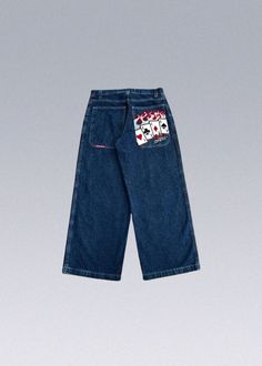 Vintage JNCO Jeans Y2K These Jnco Y2K Jeans feature a classic design that captures the essence of the 2000s fashion scene. With their wide leg, relaxed fit, and distinctive stitching, these jeans are a statement piece that will set you apart from the crowd. The attention to detail in the design ensures an authentic and unique look. - Details: 100% Cotton Super high quality and details Delivery within 2 weeks ☞ View MoreBranded Streetwear Y2k Cotton Flare Jeans With Pockets, Y2k Style Cotton Flare Jeans With Pockets, Y2k Style Cotton Flare Jeans, Y2k Wide Leg Flare Jeans With Pockets, Y2k Style Wide Leg Flare Jeans With Pockets, 90s Style Flare Jeans With Pockets For Streetwear, 90s Style Straight Leg Cargo Jeans For Streetwear, Dark Wash Y2k Style Pants With Five Pockets, Y2k Style Relaxed Fit Jeans With Five Pockets