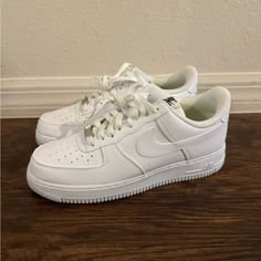 Nike Air Force 1 07 Next Nature White Women’s Sneakers Size 10 Dc9486-101 Casual Nike Air Force 1 For Light Sports, Low-top Basketball Shoes With White Sole And Laces, Nike Air Force 1 White Cushioned For Light Sports, Nike Air Force 1 White With Cushioned Footbed, Nike Air Force 1 With White Sole And Laces, Nike Air Force 1 Casual Light Sports Shoes, Nike Air Force 1 Low-top With White Sole, White Low-top Running Shoes With White Laces, Nike Air Force 1 White Lace-up