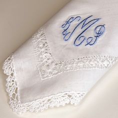 Elegant Personalized Handkerchief For Bridesmaid Gift, Elegant Customizable Handkerchiefs For Bridesmaid Gift, Classic Handkerchiefs With Lace Trim As Gift, Classic Personalized Wedding Handkerchiefs, Elegant White Handkerchiefs For Personalized Gift, Elegant Customizable Handkerchiefs For Personalized Gifts, Elegant Personalized Wedding Handkerchiefs, Elegant Wedding Handkerchiefs Customizable, Elegant Customizable Wedding Handkerchiefs