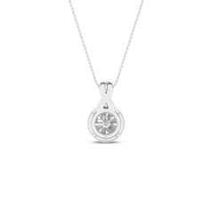 This exquisite Twisted Round Bezel Pendant Necklace features a brilliant round lab-grown diamond, delicately set in a bezel for enhanced sparkle and brilliance. The focal point is its twisted bail crafted from intertwining strands of lustrous white and yellow gold or charming white and rose gold. Each detail is meticulously designed to showcase the diamond's radiance and complement any attire—from casual chic to formal elegance. Timeless Solitaire Necklace With Diamond Cut, Timeless White Gold Solitaire Necklace With Round Stone, Timeless Solitaire Pendant Necklace With Bezel Setting, Timeless Pendant Solitaire Necklace With Bezel Setting, White Gold Solitaire Necklace With Bezel-set Round Stone, Timeless Solitaire Necklace With Round Pendant For Anniversary, Timeless Diamond White Solitaire Necklace With Round Stone, Formal Moissanite Bezel Setting Solitaire Necklace, Timeless White Gold Diamond Necklace With Round Stone