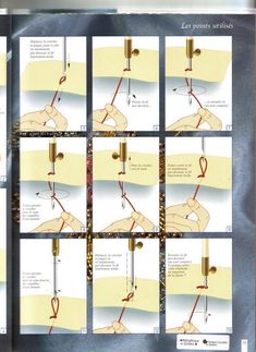 the instructions for how to use an electric nail drill on your nails are shown here