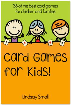 the cover of card games for kids