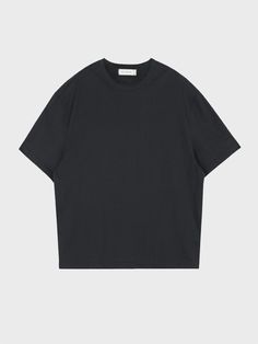 Editor's NotesLIEU HOMME's basic and minimal half-sleeve t-shirt features stretchy cotton fabric- Pullover closure- Overfit silhouette- Stretchy cotton fabric- Round neckline- Minimal and versatile itemMeasurements(in.)1(M)/2(L)- Total length: 26.57 / 27.16 in.- Shoulder: 23.22 / 24.01 in.- Chest: 25.98 / 26.77 in.- Sleeve: 8.66 / 9.44 in.Composition & Care- 100% Cotton- Wash in cold waterDesigner- by LIEU HOMME Black Essential T-shirt With Relaxed Fit, Basic Cotton Short Sleeve Top For Everyday, Basic Solid Color Short Sleeve Cotton Top, Simple Oversized Short Sleeve Tops, Half Sleeve Cotton T-shirt, Solid Color Boxy Fit Short Sleeve T-shirt, Essential Cotton Short Sleeve T-shirt, Essential Short Sleeve Cotton Tops, Essential Cotton Short Sleeve Tops