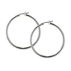 Large Hoop Earrings by John Medeiros Jewelry Collections 1-1/2" Diameter 2000s Accessories, Providence Ri, Best Doctors, Large Hoop Earrings, Upgrade Your Style, Silver Hoops, Silver Hoop Earrings, Cute Jewelry, Girly Things