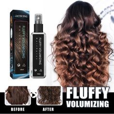 Get Thicker Hair in 60 Seconds - Fluffy Volumizing Hair Spray is a stylist recommended hair product for women and men.

Sprays on easily and gives a textured layered finish and provides lightweight hold that looks great and lasts all day.

Our super lightweight formula won't leave sticky residue or buildup like mousse or sea salt hair spray, which means it won't weigh strands down like other products!


Perfect for use as a pre-styling as it gives lightweight hold, natural definition and an effortless finish, this volumizing + hair thickening spray is versatile enough to suit all hair types and lengths! Products For Dry Hair, Volumizing Hair Spray, Sea Salt Spray For Hair, Conditioner Curly Hair, Deep Hair Conditioner, Enhance Natural Curls, Hair Volume Spray, Volumizing Hair, Get Thicker Hair