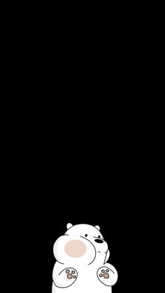 Wallpaper Black Wallpaper For Ipad, Dog Wallpaper Iphone, Just Do It Wallpapers, Ice Bear We Bare Bears, Iphone Dynamic Wallpaper, We Bare Bears Wallpapers, Arte Do Kawaii, Ice Bear